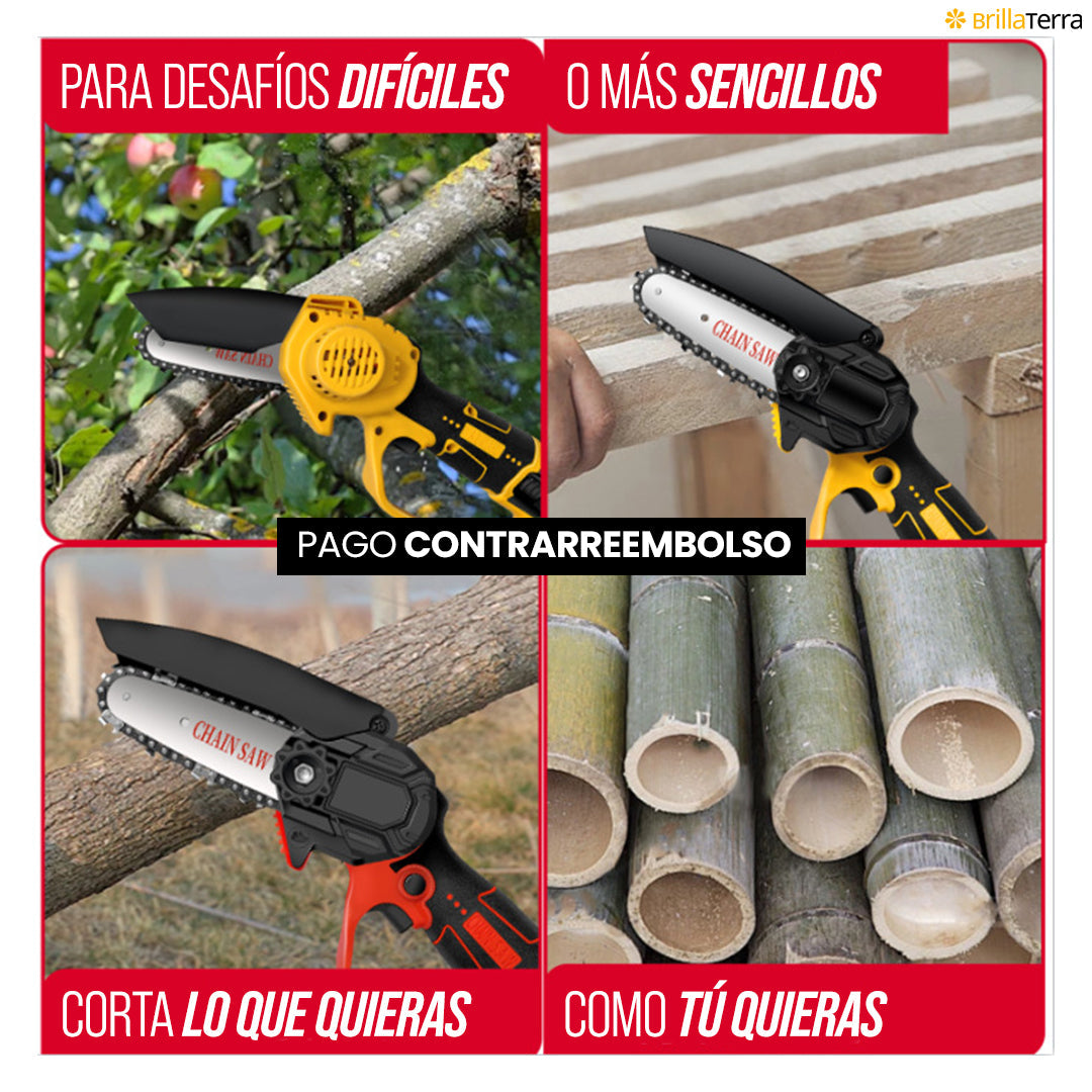 CortaMax 3000 – portátil para trabajos de jardinería y bricolaje