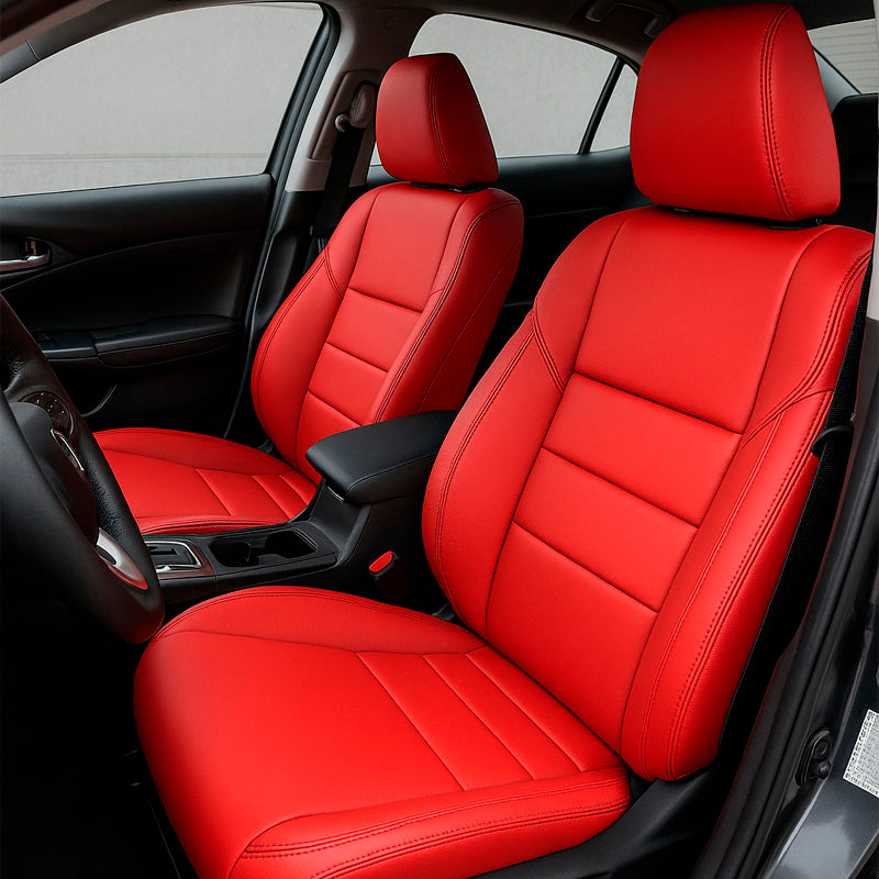 Funda para Asiento de Auto Veltrax en Cuero Legítimo Universal + REGALO: Alfombra Completa