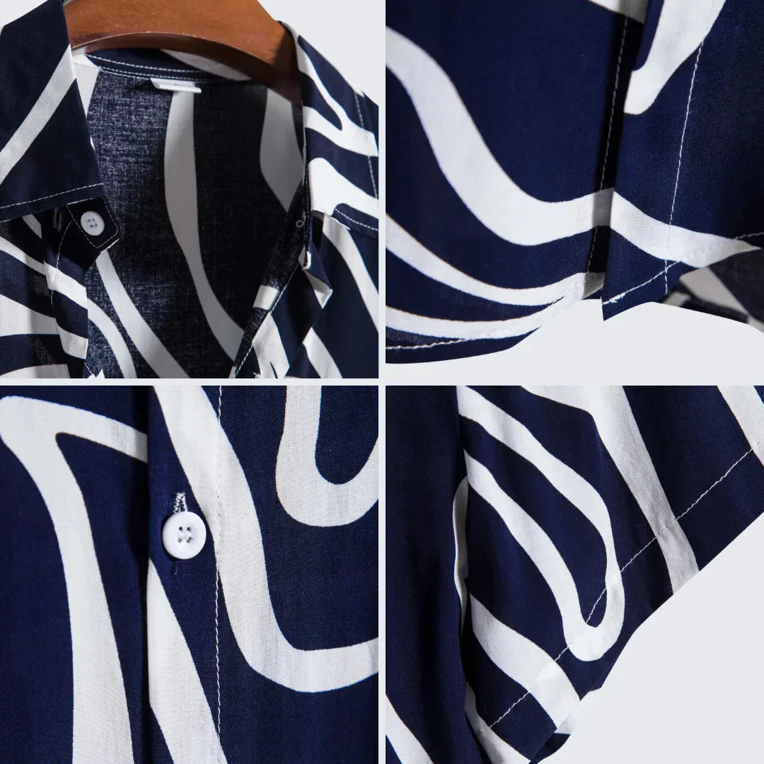 Camisa Masculina de Manga Corta Zenith