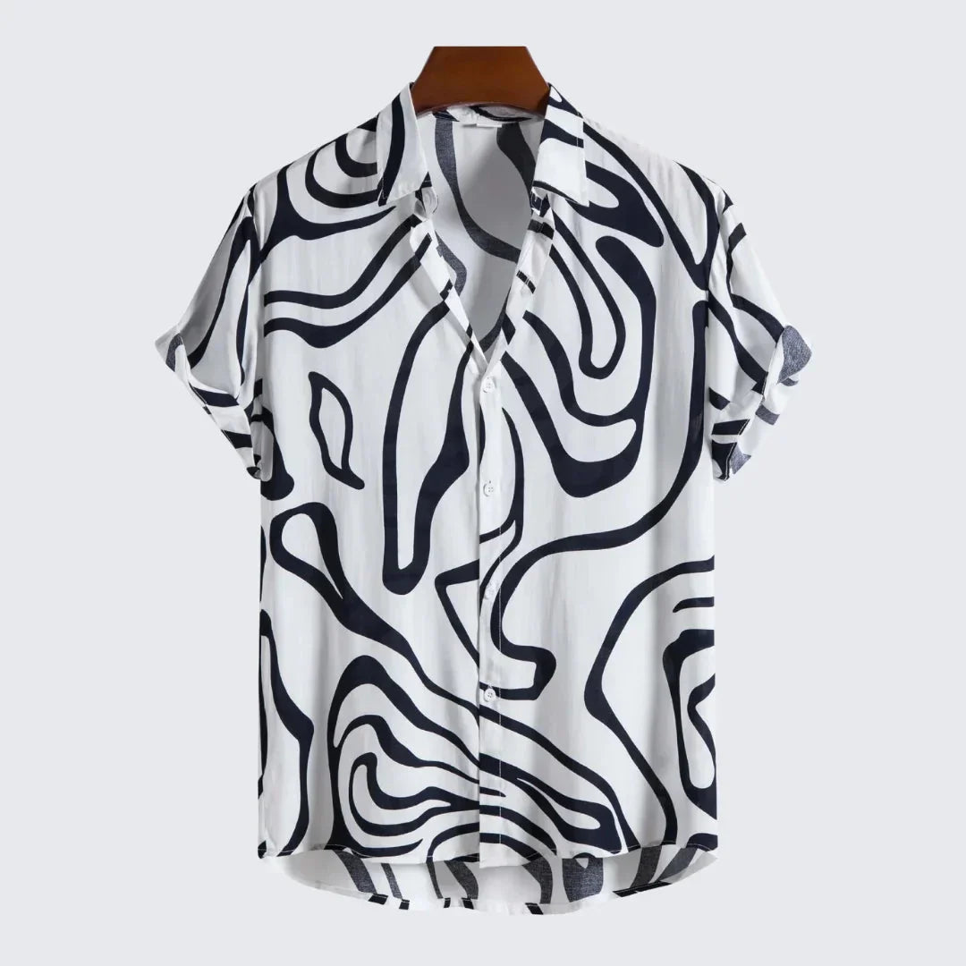 Camisa Masculina de Manga Corta Zenith