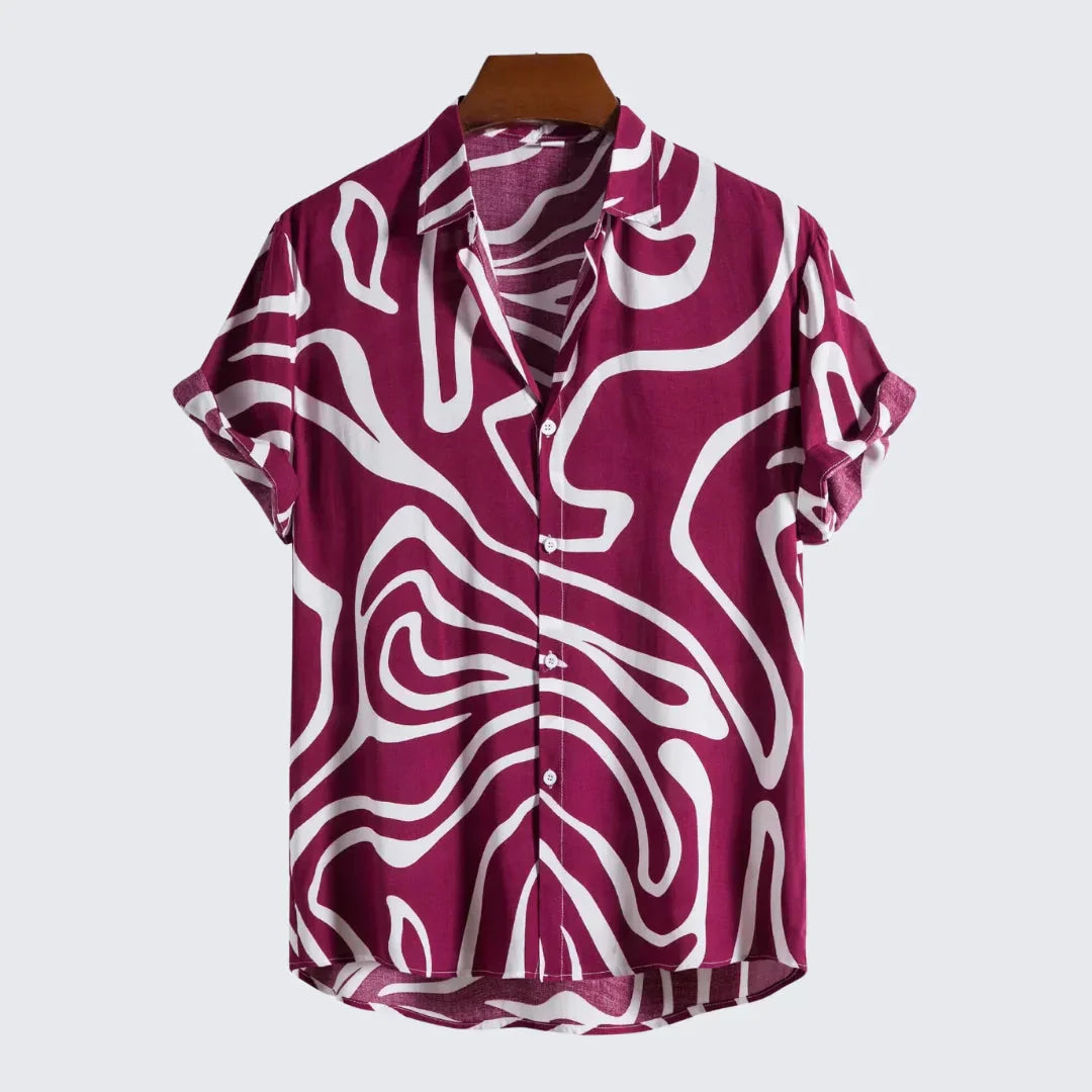 Camisa Masculina de Manga Corta Zenith