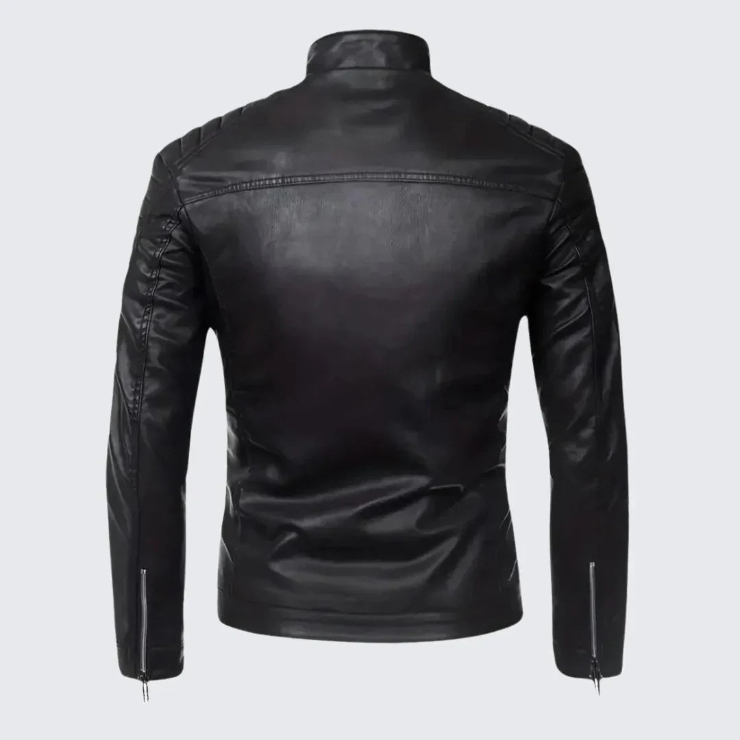 Chaqueta Masculina de Cuero Berlín