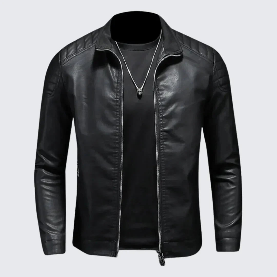 Chaqueta Masculina de Cuero Berlín