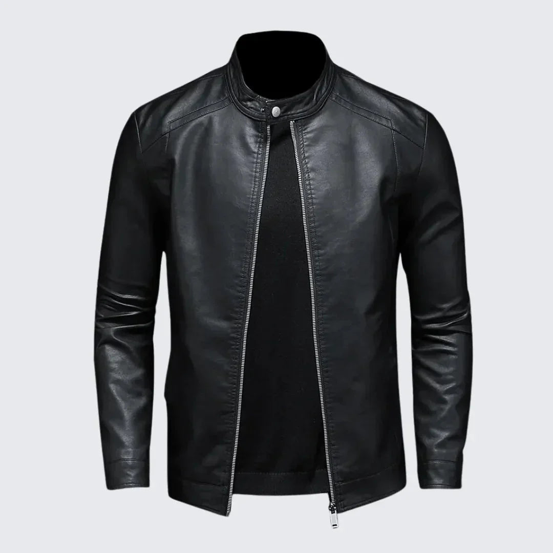 Chaqueta Masculina de Cuero Raven