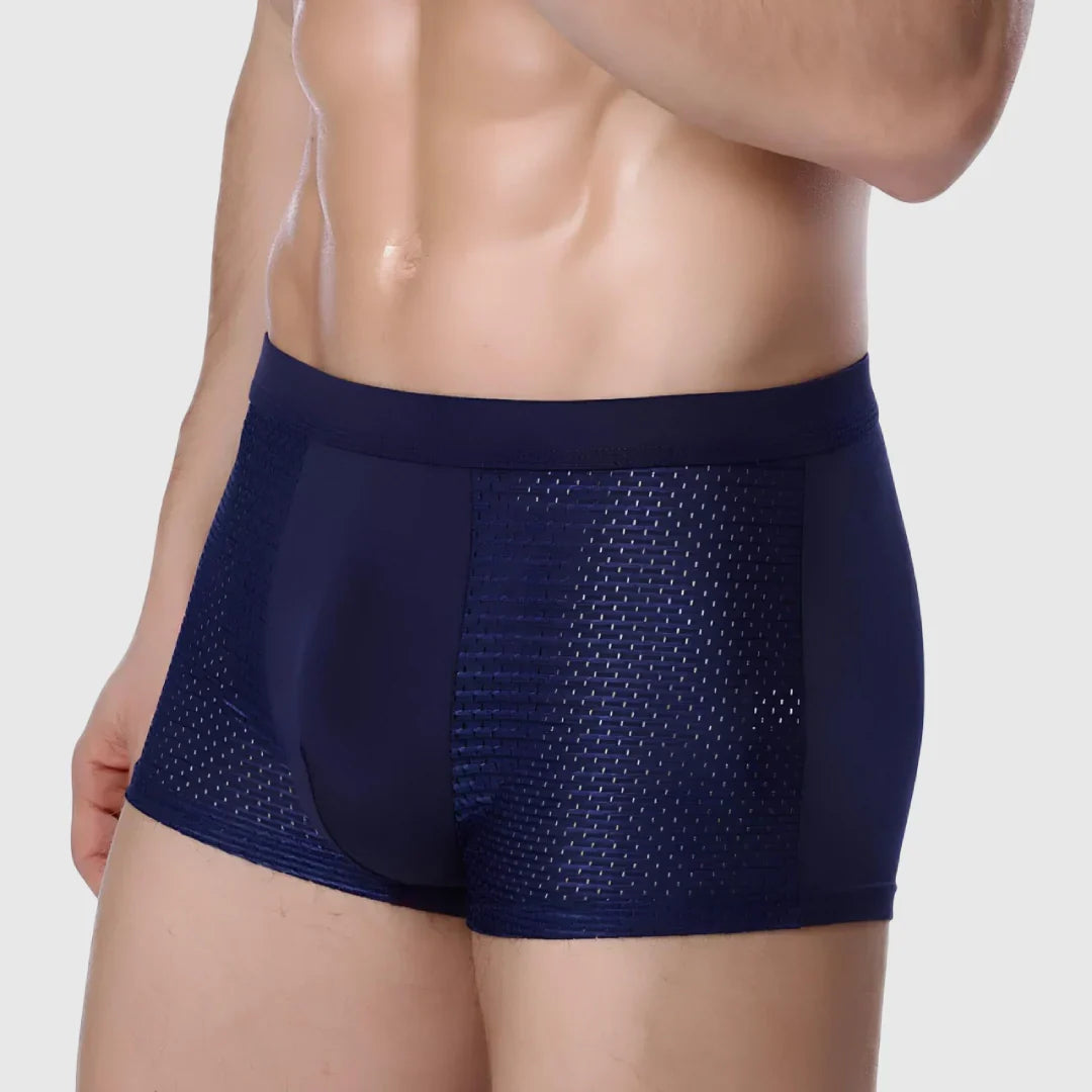[Paga 5, Lleva 10] Kit de Calzoncillos Brave Boxer de Fibra de Bambú con REGALOS: Reloj y Gafas