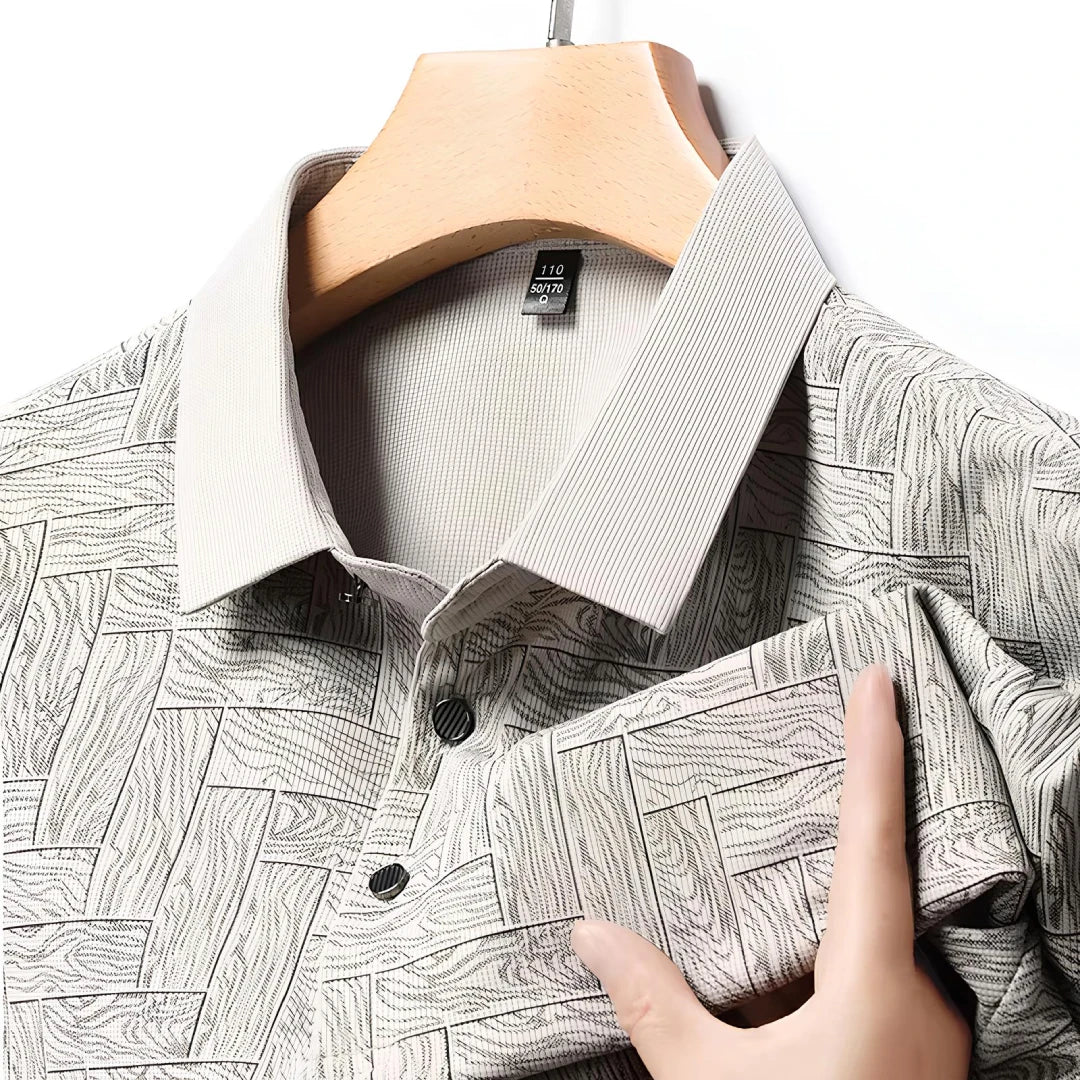 [Pague 2, Lleve 3] Kit de Camisas Polo Vex Texturizada de Seda Hielo + REGALOS: 3 Pantalones Cortos, Reloj y Gafas