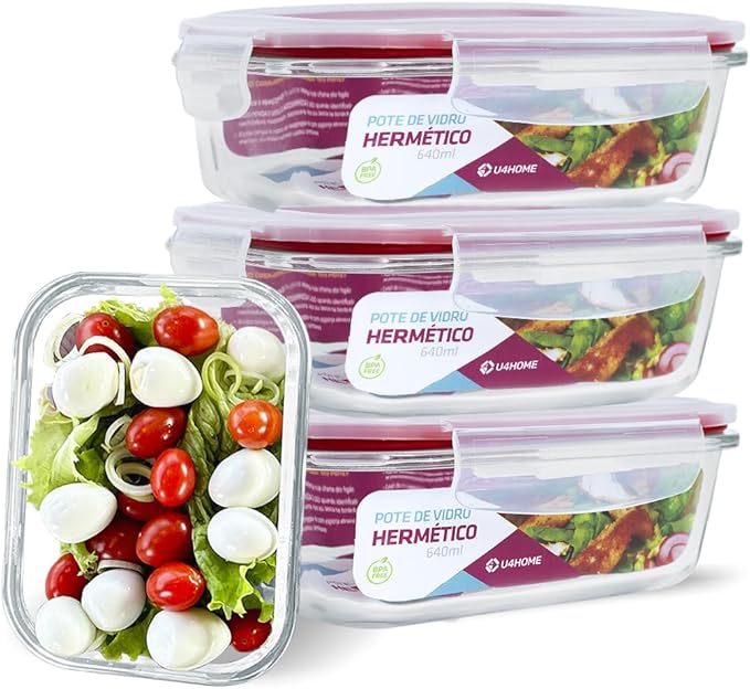 Kit con 15 Frascos Herméticos + 10 Vasos Aruba Gratis