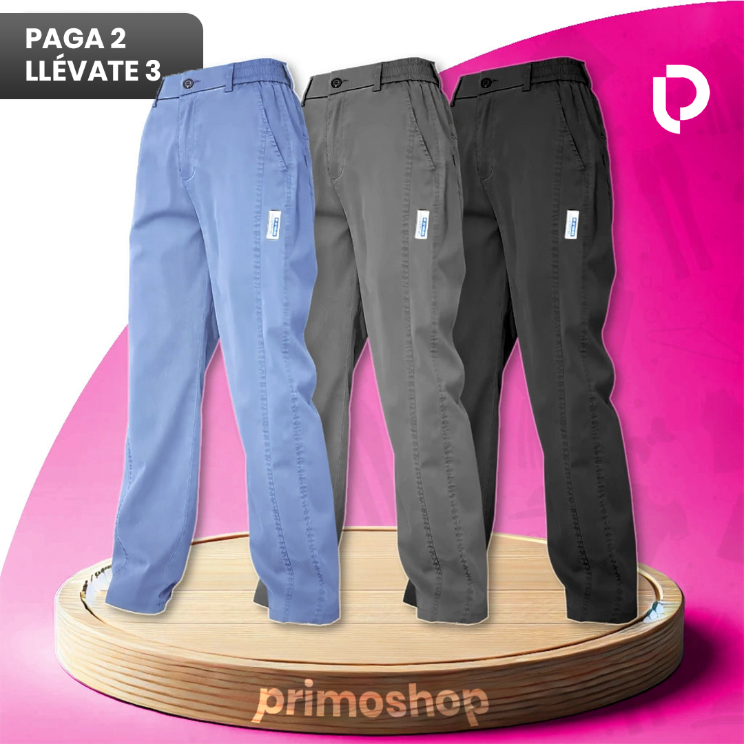 [Paga 2, Llévate 3] Pantalones Aurora de Seda y Poliéster Fría
