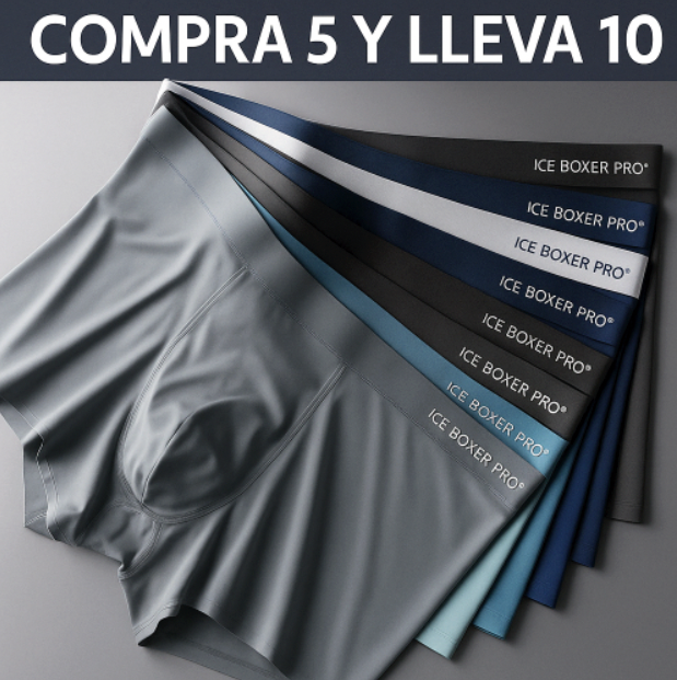 Ice Boxer Pro™ - Calzoncillos de seda térmica - [COMPRA 5, LLEVA 10]