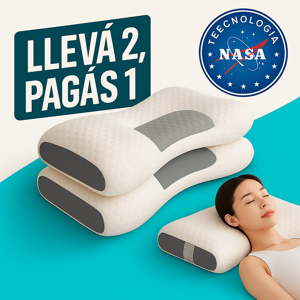 MagicPillow™ – Alineación Cervical y Sueño Perfecto [LLEVÁS 2, PAGÁS 1]