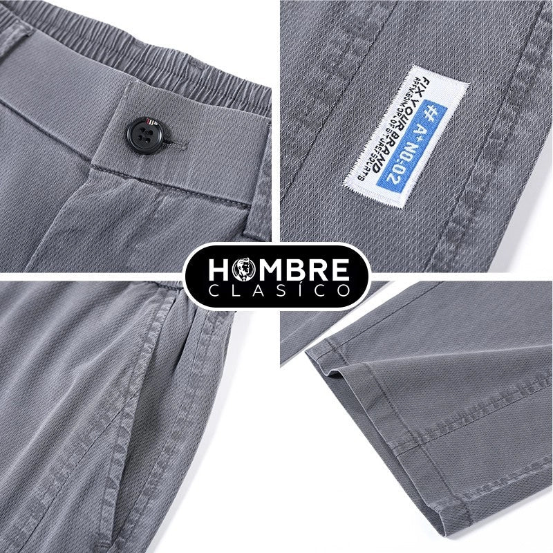 [Lleva 3 Paga 2] Pantalón Masculino BRUCÁN 2.0 en Seda Hielo y Poliéster (¡Estilo Imponente y Moderno!)
