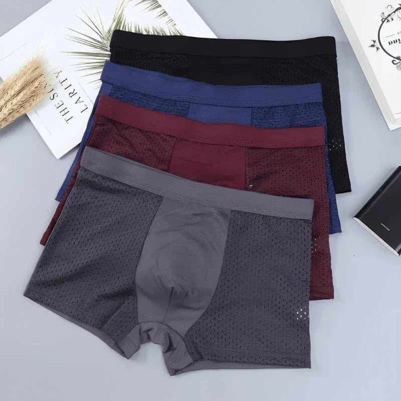 [Paga 5, Lleva 10] Kit de Calzoncillos Brave Boxer de Fibra de Bambú con REGALOS: Reloj y Gafas