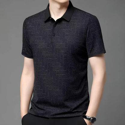 [Pague 2, Lleve 3] Kit de Camisas Polo Vex Texturizada de Seda Hielo + REGALOS: 3 Pantalones Cortos, Reloj y Gafas