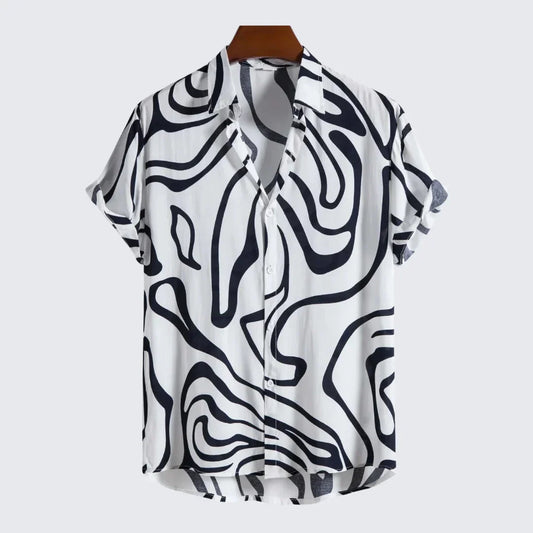 Camisa Masculina de Manga Corta Zenith