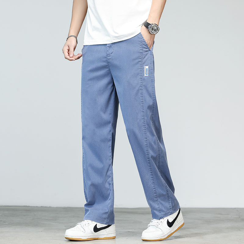 [Lleva 3 Paga 2] Pantalón Masculino BRUCÁN en Seda Hielo y Poliéster (¡Estilo Imponente y Moderno!)