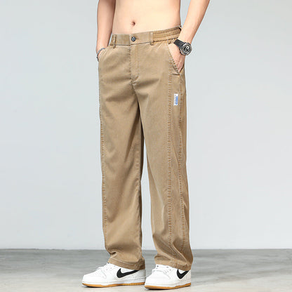 [Lleva 3 Paga 2] Pantalón Masculino BRUCÁN en Seda Hielo y Poliéster (¡Estilo Imponente y Moderno!)