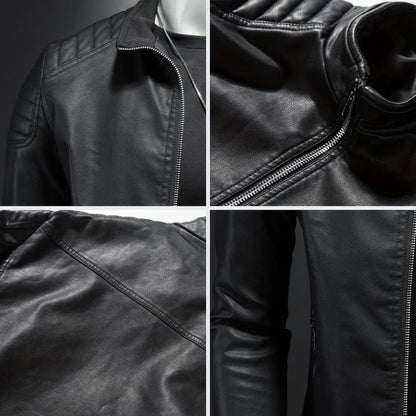 Chaqueta Masculina de Cuero Berlín