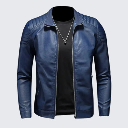 Chaqueta Masculina de Cuero Berlín