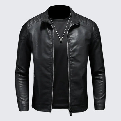 Chaqueta Masculina de Cuero Berlín