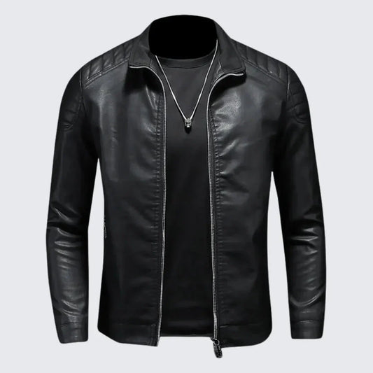 Chaqueta Masculina de Cuero Berlín